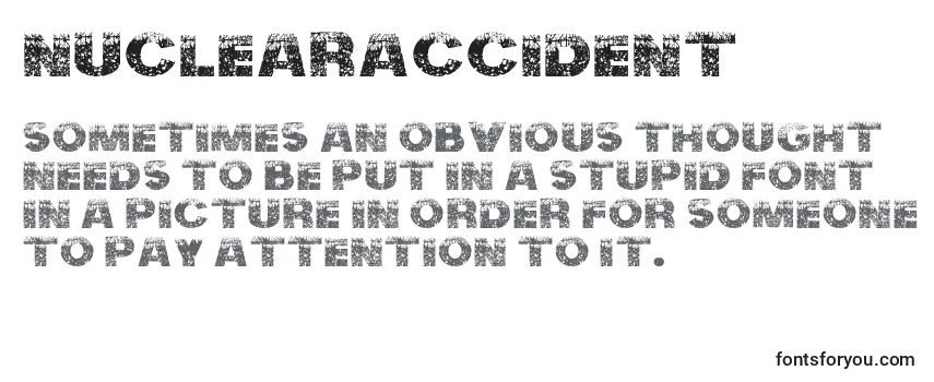 NuclearAccident Font