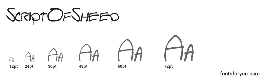 ScriptOfSheep Font Sizes