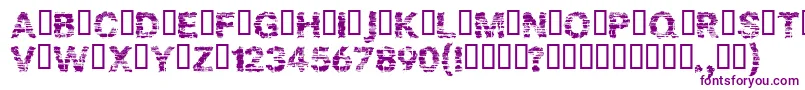 Bark Font – Purple Fonts