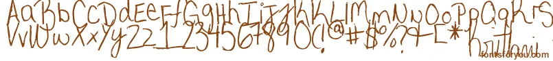 MyVeryOwnHandwriting. Font – Brown Fonts