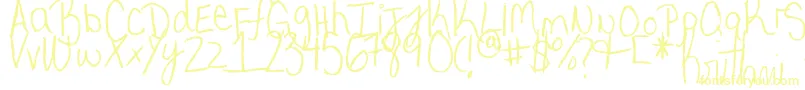 MyVeryOwnHandwriting. Font – Yellow Fonts