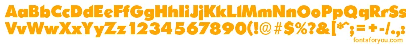 OrnitonsserialHeavyRegular Font – Orange Fonts