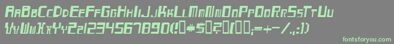Más sobre la fuente MaydayItalic fuente MaydayItalic – Fuentes Verdes Sobre Fondo Gris