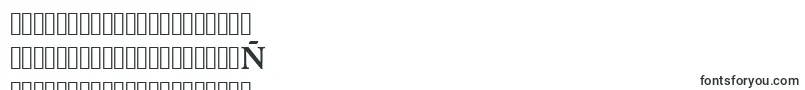 Urwgaramondtdemwid-Schriftart – mongolische Schriften