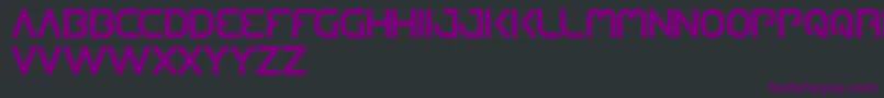 QueenOfTheModernAge Font – Purple Fonts on Black Background