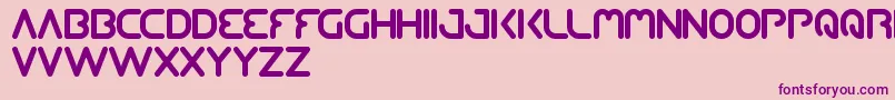 QueenOfTheModernAge Font – Purple Fonts on Pink Background