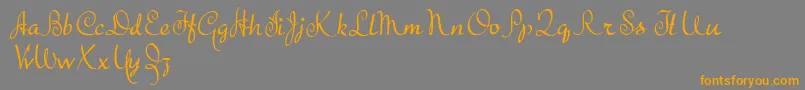 More about TheBeatGoesOn Font TheBeatGoesOn Font – Orange Fonts on Gray Background