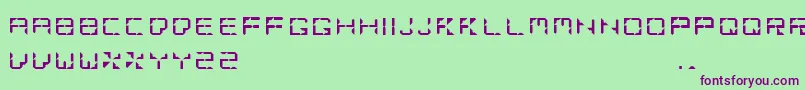 MashedPotato Font – Purple Fonts on Green Background