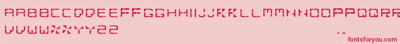 MashedPotato-fontti – punaiset fontit vaaleanpunaisella taustalla