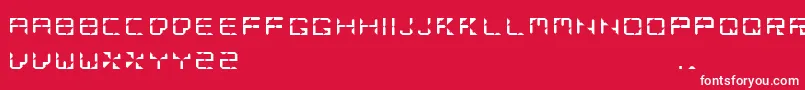 MashedPotato Font – White Fonts on Red Background