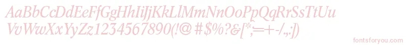 C791RomanItalic Font – Pink Fonts