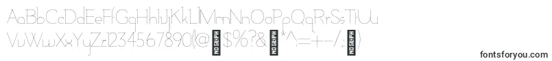 AdelaideThin-fontti – suunnittelijafontit
