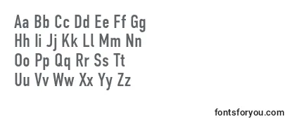 Dincondensedc Font