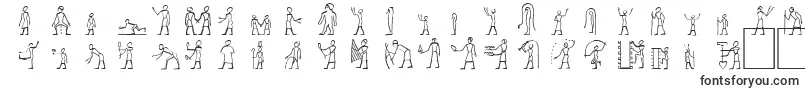 HyroglyphesOne-Schriftart – Schriftarten, die mit H beginnen