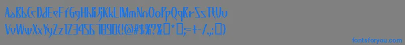 Подробнее о шрифте Kzweda Шрифт Kzweda – синие шрифты на сером фоне