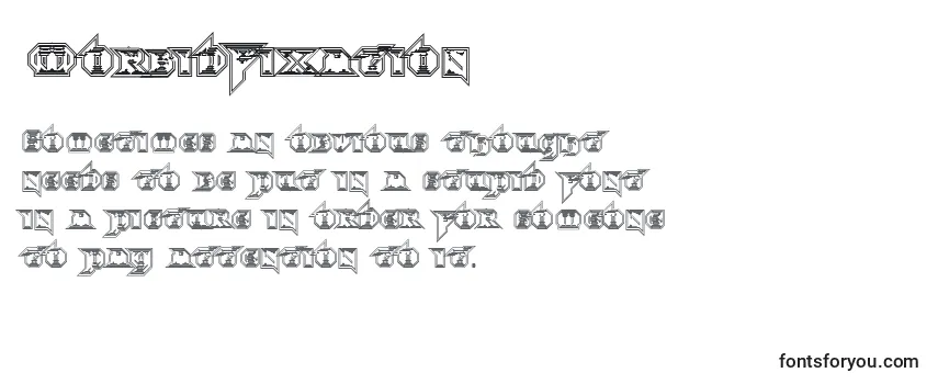 Обзор шрифта MorbidFixation