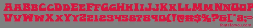 Hippocketexpand Font – Red Fonts on Gray Background