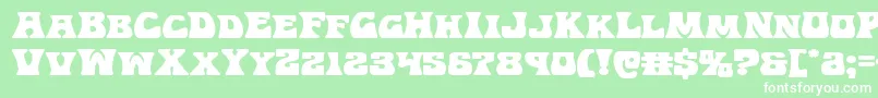 Hippocketexpand Font – White Fonts on Green Background