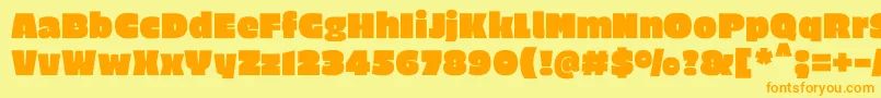 Más sobre la fuente EricaoneRegular fuente EricaoneRegular – Fuentes Naranjas Sobre Fondo Amarillo