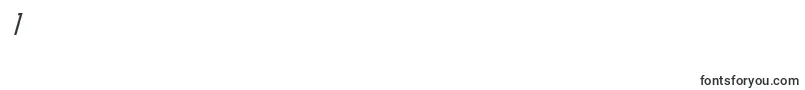 Bansheepilotcondital-Schriftart – Schriften für die Ziffer 1