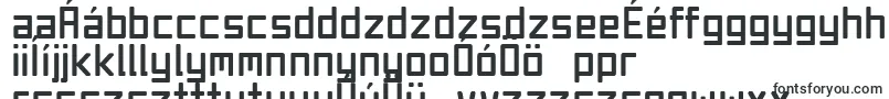 Шрифт JetSet – венгерские шрифты