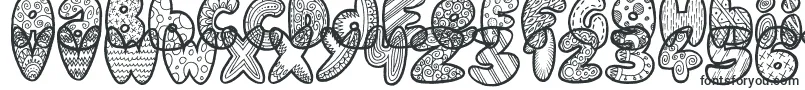 Шрифт DoodleGum – шрифты для Corel Draw