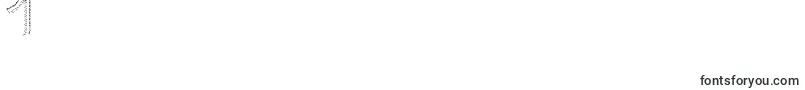 フォントHkhColdCactus – フォント数字1