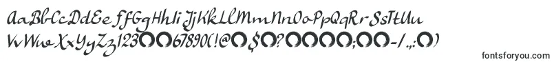 RuhaniyatDemo-fontti – julisteiden fontit