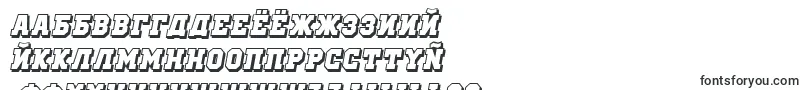 OldSchoolUnitedShadowItalic-fontti – venäjän fontit