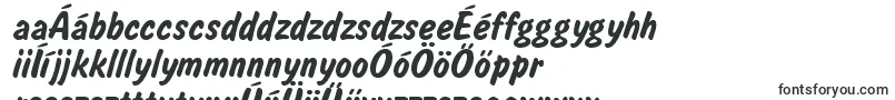 SalsburyRegular-fontti – unkarilaiset fontit