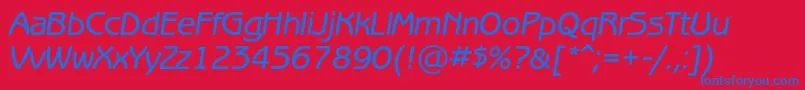 fuente BenguiatgothicmediumcItalic – Fuentes Azules Sobre Fondo Rojo