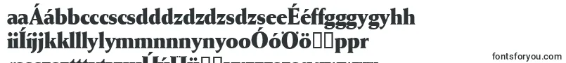 Шрифт WeinantikcondbBold – венгерские шрифты
