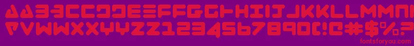 Lisätietoja ZealotLight-fontista ZealotLight-fontti – punaiset fontit violetilla taustalla