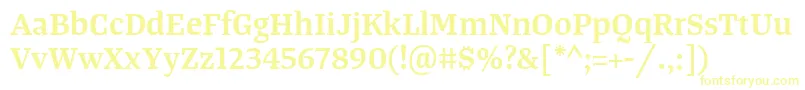 TangerserifmediumSemibold Font – Yellow Fonts