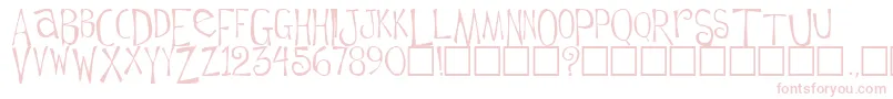 FlowerchildPlain Font – Pink Fonts