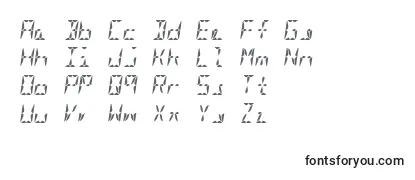 Segment16aBoldItalic Font