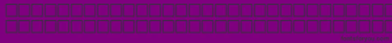 HeshamKashkoolNormalTraditional-fontti – mustat fontit violetilla taustalla