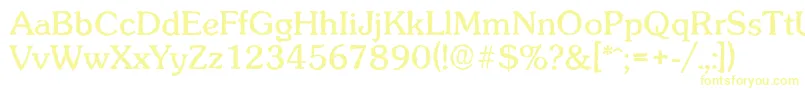 SunsetantiqueRegular Font – Yellow Fonts