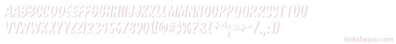 KomikaTitleEmboss Font – Pink Fonts