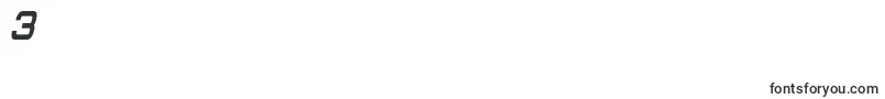 ProbertCondensedBlackItalic Font – Fonts for Digit 3