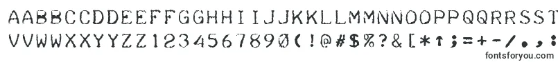 Teleprinter Font – Fonts for Avatariya