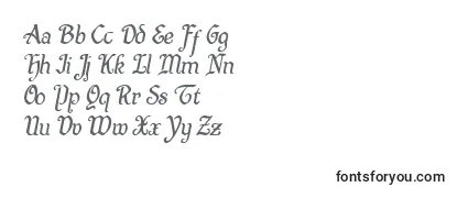 Quillswordital Font