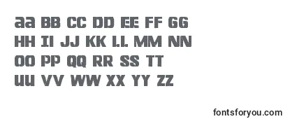 Lefthandlukecond Font