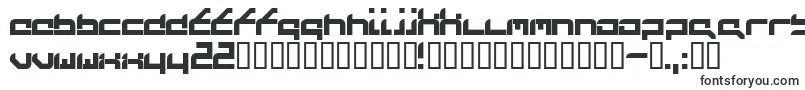Шрифт Futufrg – круглые шрифты