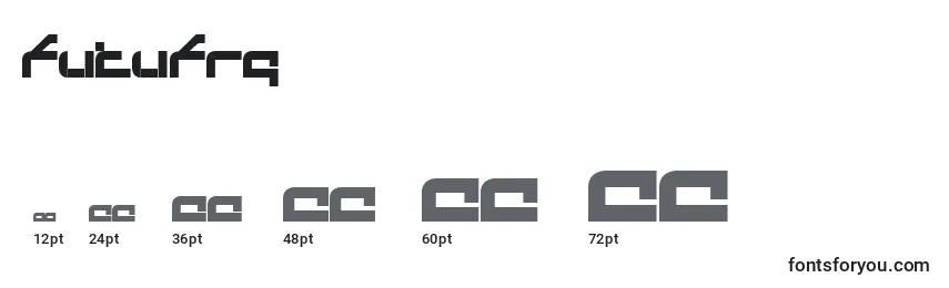 Futufrg Font Sizes
