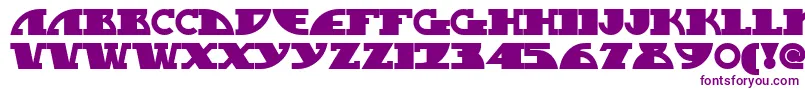 Mygalswoopynf Font – Purple Fonts on White Background