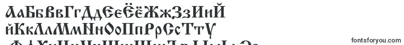 Шрифт Izhitsaos – русские шрифты
