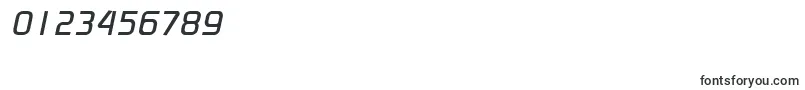 ModaerneItalic Font – Fonts for Numbers and Digits