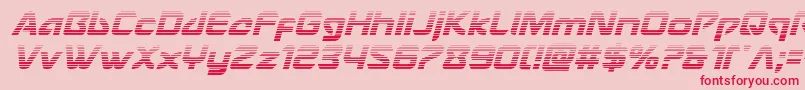Usangelgradital Font – Red Fonts on Pink Background