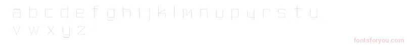 SkinnyMinnie Font – Pink Fonts on White Background